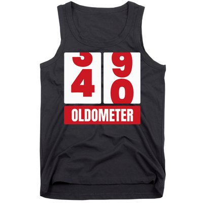 40th 40 Birthday Funny Gift Oldometer Tank Top