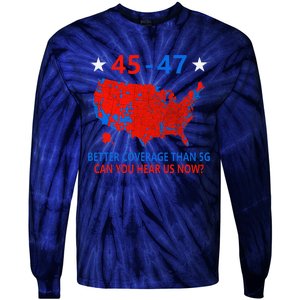 45 47 Can You Hear Us Now Nationwide Coverage Map Of 2024 Tie-Dye Long Sleeve Shirt