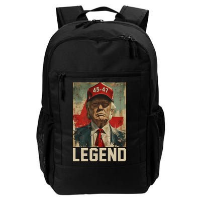 45 47 Donald Trump 2024 Legend Vintage Backpack