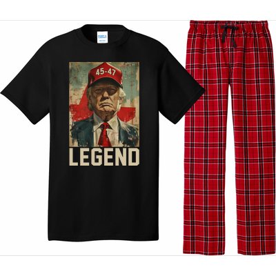 45 47 Donald Trump 2024 Legend Vintage Pajama Set