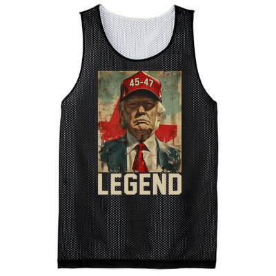 45 47 Donald Trump 2024 Legend Vintage Mesh Reversible Basketball Jersey Tank