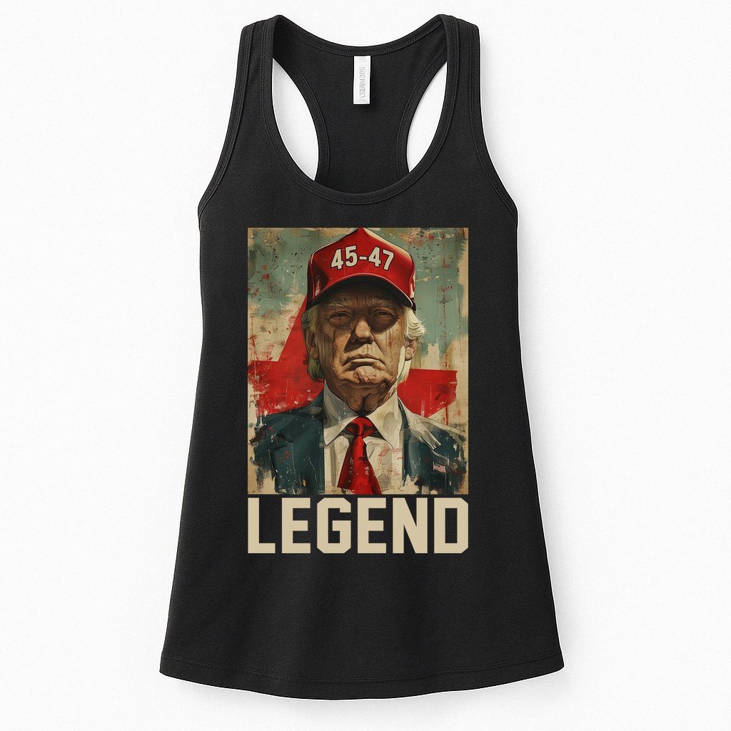 45 47 Donald Trump 2024 Legend Vintage Womens Tank Top