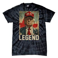 45 47 Donald Trump 2024 Legend Vintage Tie-Dye T-Shirt