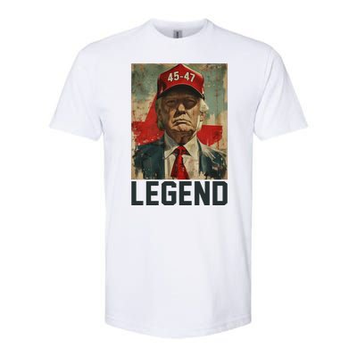 45 47 Donald Trump 2024 Legend Vintage Softstyle® CVC T-Shirt