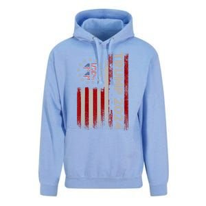 45 47 Donald Trump 2024 American Flag 2024 Election Gift Unisex Surf Hoodie