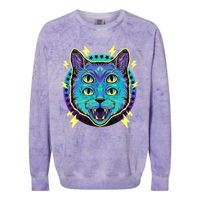 4eyecat Colorblast Crewneck Sweatshirt