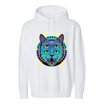 4eyecat Garment-Dyed Fleece Hoodie