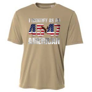 45 47 I Identify As An American 45 47 Trump Usa Flag Cooling Performance Crew T-Shirt