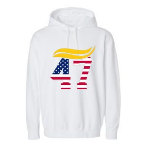 45 47 Is My President We All Won Garment-Dyed Fleece Hoodie