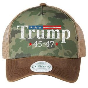 45 47 Trump Legacy Tie Dye Trucker Hat