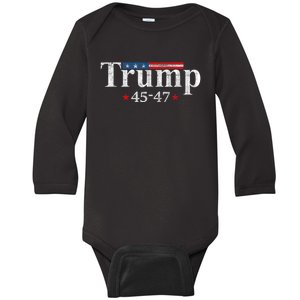 45 47 Trump Baby Long Sleeve Bodysuit