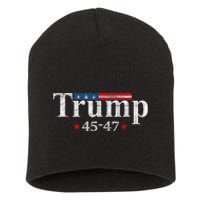 45 47 Trump Short Acrylic Beanie