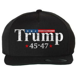 45 47 Trump Wool Snapback Cap