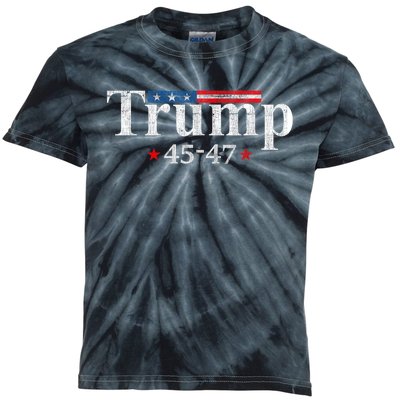 45 47 Trump Kids Tie-Dye T-Shirt