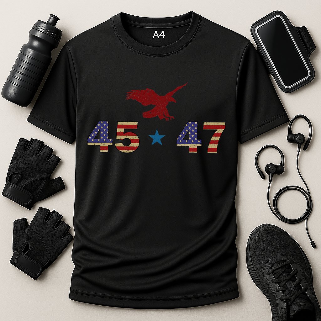 45 47 Trump Cooling Performance Crew T-Shirt