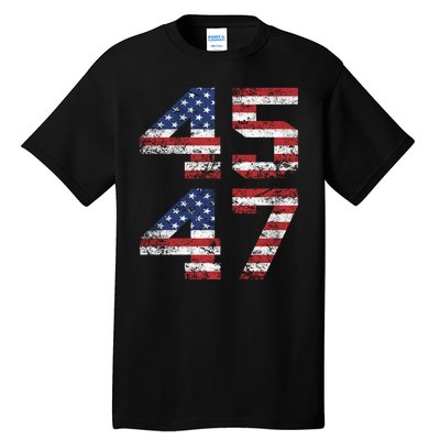 45 47 Trump 2024 Tall T-Shirt