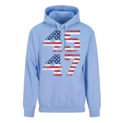 45 47 Trump 2024 Unisex Surf Hoodie