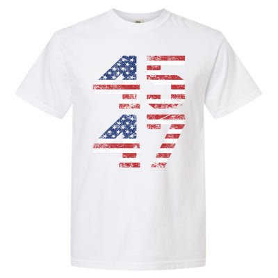 45 47 Trump 2024 Garment-Dyed Heavyweight T-Shirt