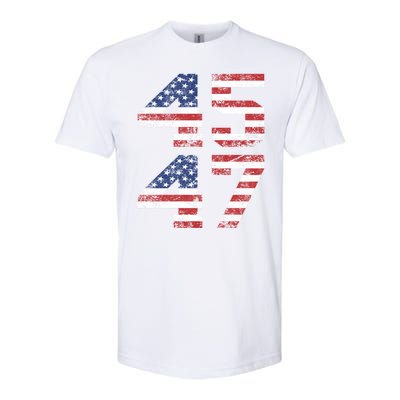 45 47 Trump 2024 Softstyle CVC T-Shirt