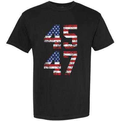 45 47 Trump 2024 Garment-Dyed Heavyweight T-Shirt