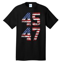 45 47 Trump 2024 Tall T-Shirt