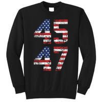 45 47 Trump 2024 Tall Sweatshirt