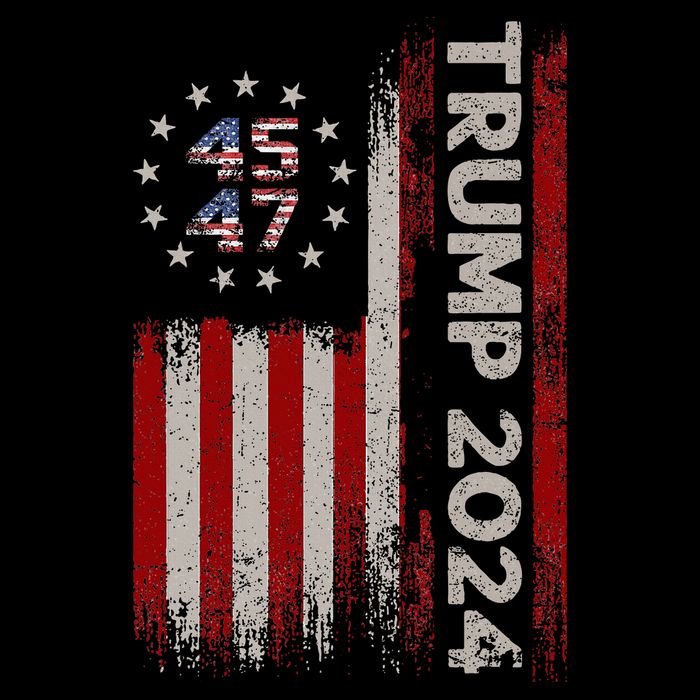 45 47 Trump 2024 American Flag Cooling Performance Crew T-Shirt