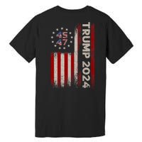 45 47 Trump 2024 American Flag Front And Back Premium T-Shirt