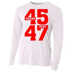 45 47 Trump 2024 Funny Trump 2024 Cooling Performance Long Sleeve Crew