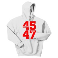 45 47 Trump 2024 Funny Trump 2024 Kids Hoodie