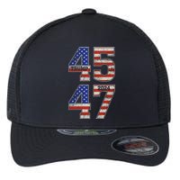 45 47 Trump 2024 Funny Trump 2024 Flexfit Unipanel Trucker Cap