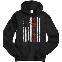 45 47 Trump Vintage Usa Flag 2024 President Election Politic Tie Dye Hoodie