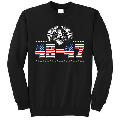 45 47 Trump Wins 2024 Election Sweatshirt