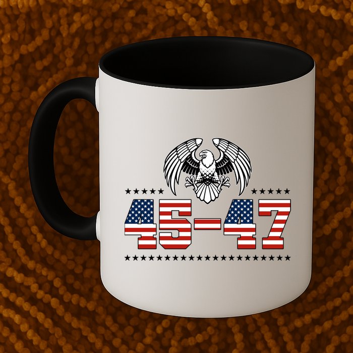 45 47 Trump Wins 2024 Election Mug