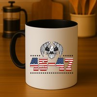 45 47 Trump Wins 2024 Election Mug