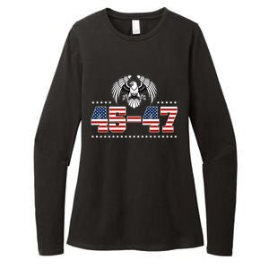 45 47 Trump Wins 2024 Election Womens CVC Long Sleeve Shirt