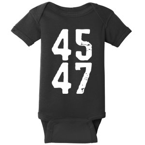 45 47 Trump 2024 Baby Bodysuit