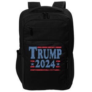 45 47 Trump 2024 American Flag Impact Tech Backpack