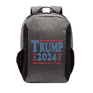 45 47 Trump 2024 American Flag Vector Backpack