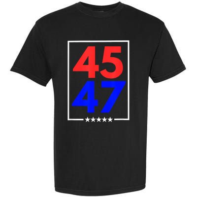 45 47 Trump 2024 Trendy Garment-Dyed Heavyweight T-Shirt