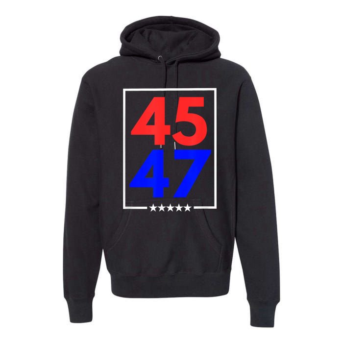 45 47 Trump 2024 Trendy Premium Hoodie