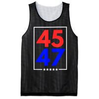 45 47 Trump 2024 Trendy Mesh Reversible Basketball Jersey Tank