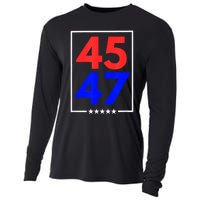 45 47 Trump 2024 Trendy Cooling Performance Long Sleeve Crew