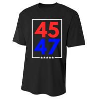 45 47 Trump 2024 Trendy Performance Sprint T-Shirt