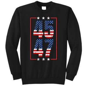 45 47 Trump Tall Sweatshirt