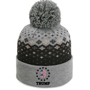 45 47 Trump The Baniff Cuffed Pom Beanie