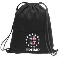 45 47 Trump Sweatshirt Cinch Pack Bag