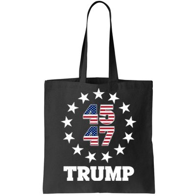 45 47 Trump Tote Bag