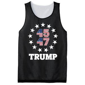 45 47 Trump Mesh Reversible Basketball Jersey Tank