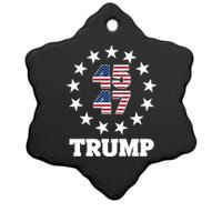 45 47 Trump Ceramic Star Ornament